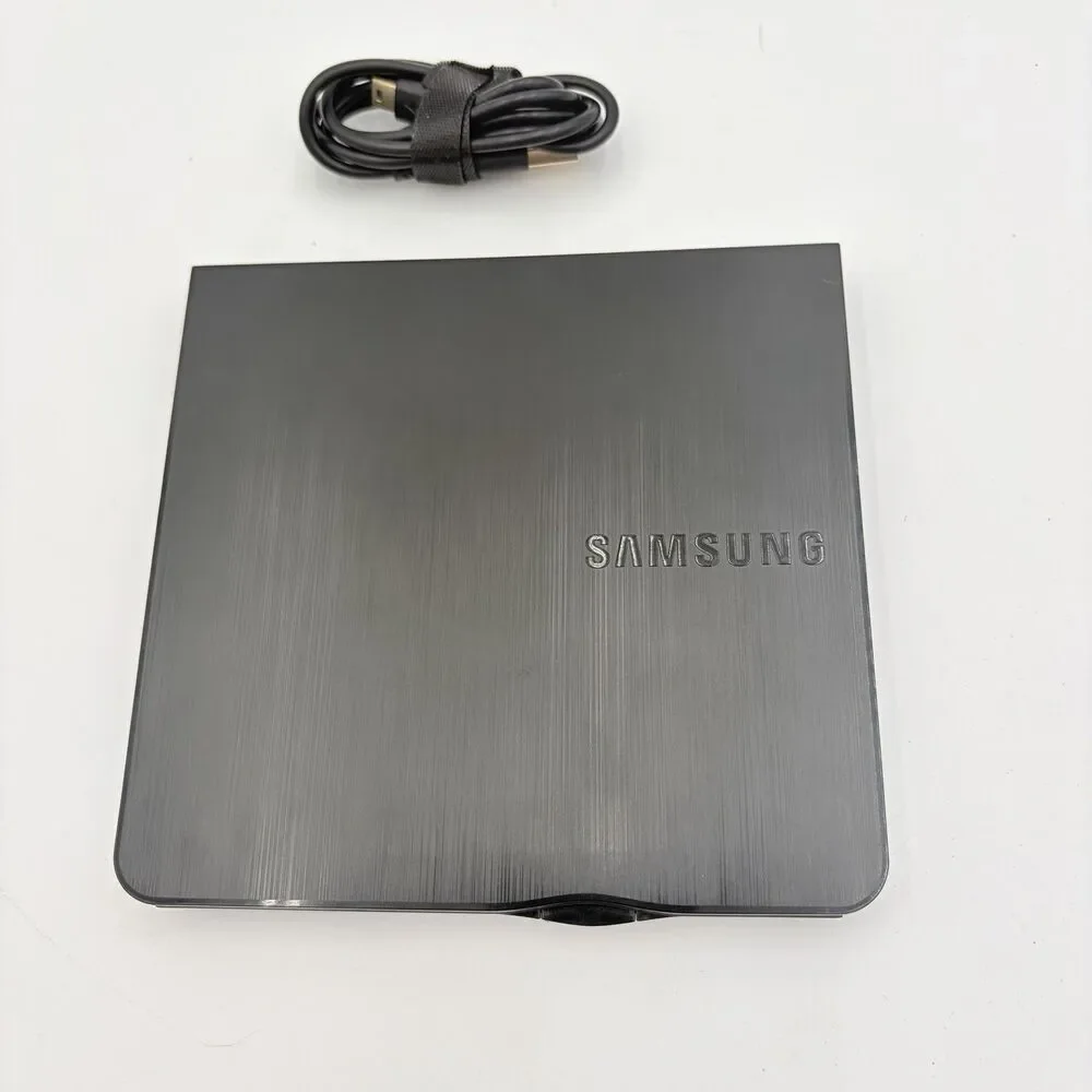Samsung SE-218 Portable External DVD Writer USB Slim Optical Drive Tested